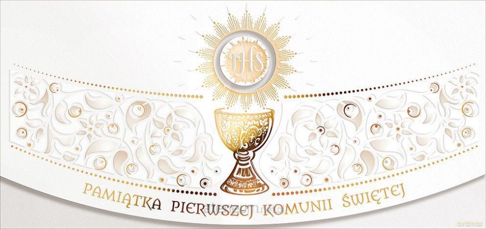 Kartka okolicznościowa Komunia DK06