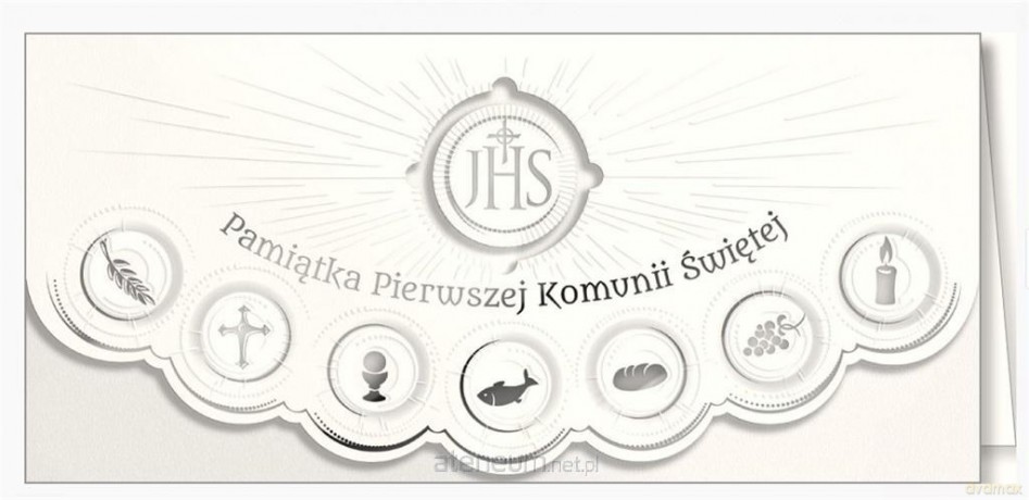 Kartka okolicznościowa Komunia DK08