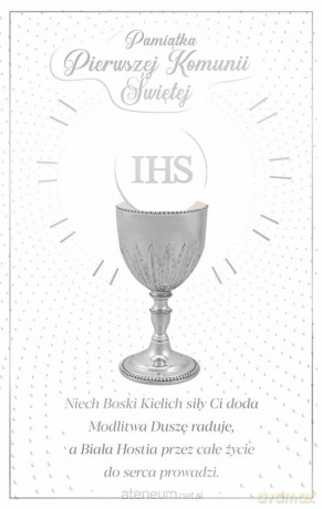 Kartka okolicznościowa Komunia KS04