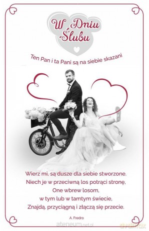 Kartka okolicznościowa Ślub S37