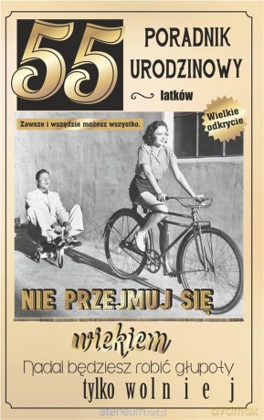Kartka okolicznościowa Urodziny 55 U72
