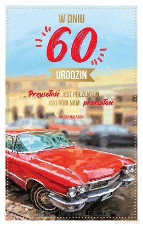 Kartka okolicznościowa Urodziny 60 P15