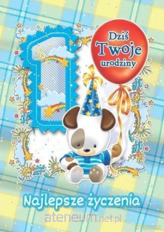 Kartka okolicznościowa Urodziny Roczek MF01