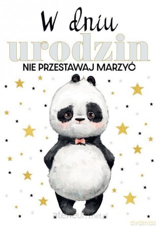 Kartka okolicznościowa Urodziny TS105