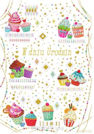 Kartka okolicznościowa Urodziny TS54