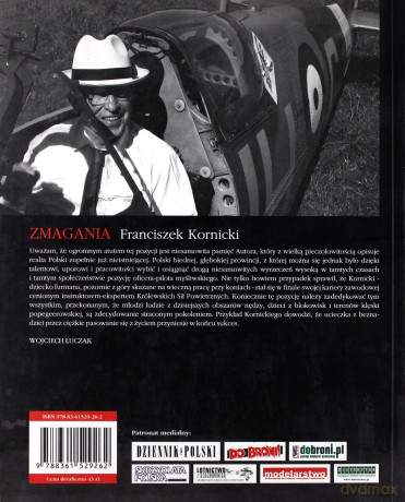 Zmagania. Autobiografia pilota myśliwskiego  - Kornicki Franciszek [KSIĄŻKA]