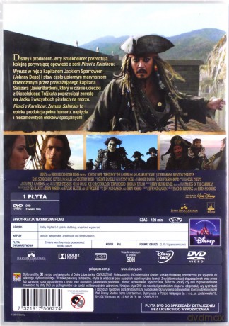Piraci z Karaibów: Zemsta Salazara [DVD]