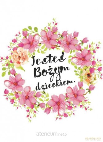 Kartka składana - Jesteś Bożym dzieckiem