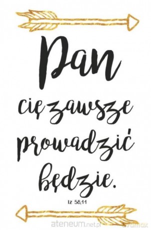Kartka składana - Pan cię zawsze prowadzić