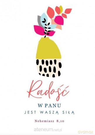 Kartka składana - Radość w Panu