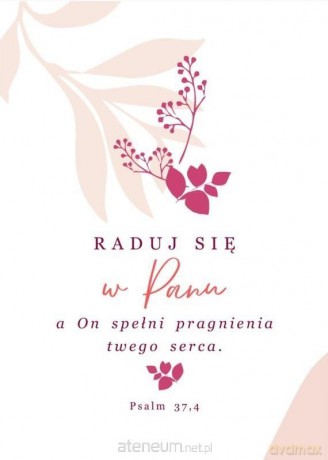 Kartka Składana - Raduj się w Panu