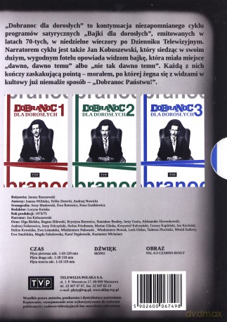 Dobranoc dla dorosłych [BOX] [3DVD]