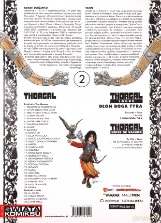 Thorgal Tom 2 Louve: Dłoń Boga Tyra (miękka) - Surżenko - Yann [KSIĄŻKA]