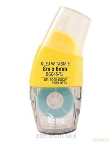 Klej w taśmie pernamentny 6mmx8m