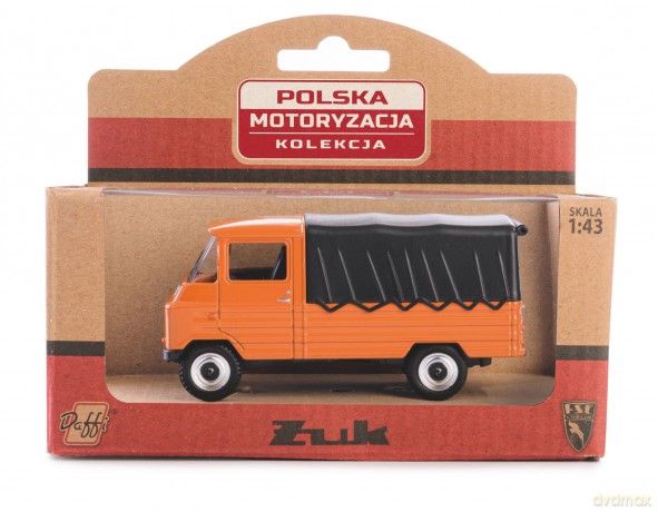 Kolekcja PRL - Żuk, skala 1:43 brązowy