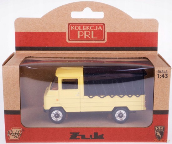 Kolekcja PRL - Żuk, skala 1:43 żółty