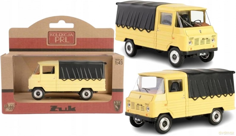 Kolekcja PRL - Żuk, skala 1:43 żółty