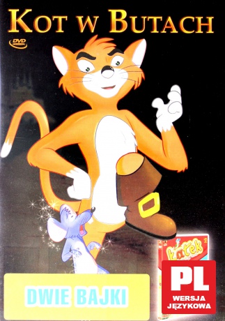 Kot w butach + Łatek -  nie taki mały piesek [DVD]