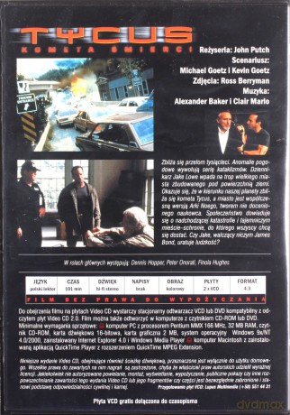 Tycus - Kometa śmierci [VCD]