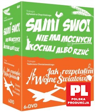 Komedie wszechczasów MegaBox: Sami swoi / Nie ma mocnych / Kochaj albo rzuć /Jak rozpętałem II Wojnę Światową  [BOX] [6DVD]