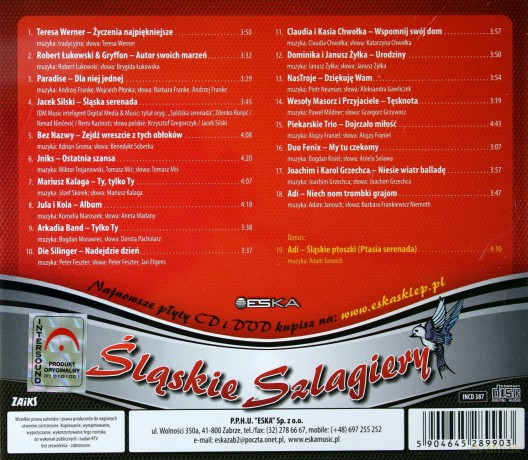 Śląskie szlagiery [CD]