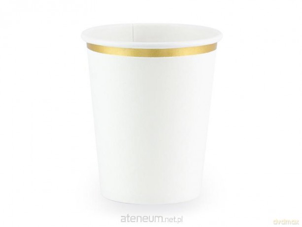 Kubeczki białe 260 ml 6 szt