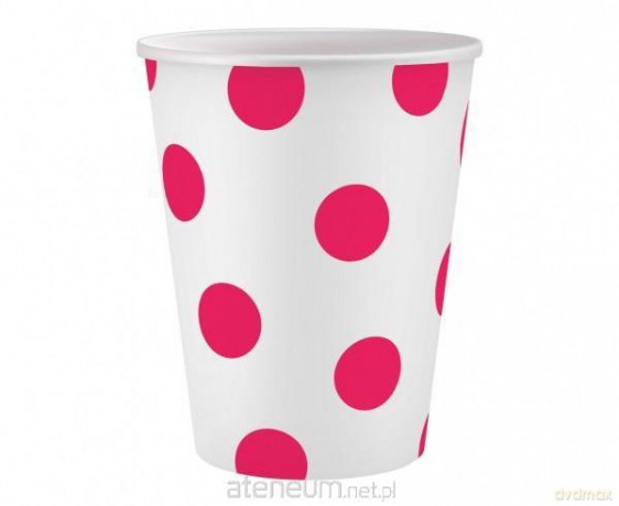 Kubeczki pap Groszki 250ml 6 szt