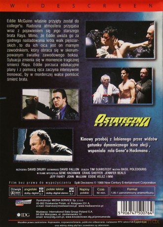 Ostateczna rozgrywka [DVD]