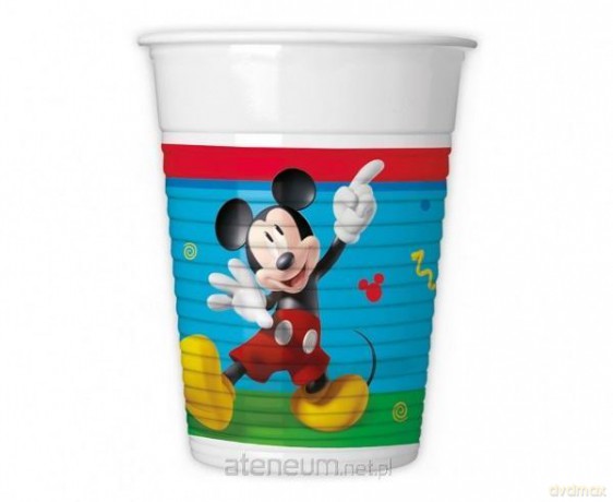 Kubeczki plastikowe Mickey 200ml 8 szt