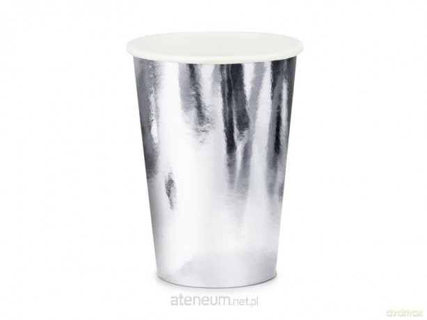 Kubeczki srebrne 220ml 6 szt