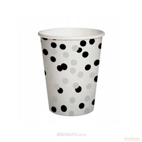 Kubki papierowe eko Confetti 250ml 10 szt