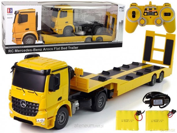 Laweta Mercedes Arocs żółta R/C 1:20 103 cm