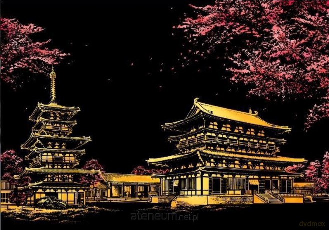 Magiczna Zdrapka - Japonia 40,5x28,5 cm