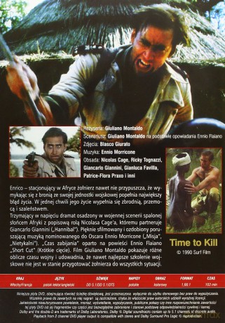Czas zabijania (1989) [DVD]