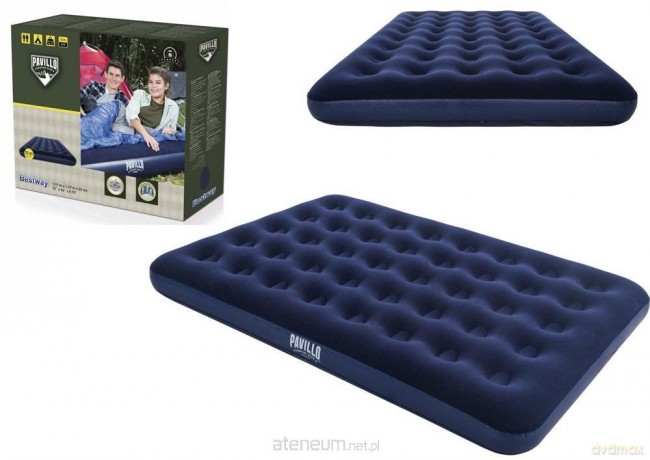Materac dmuchany 191x137x22 cm [SPORT]