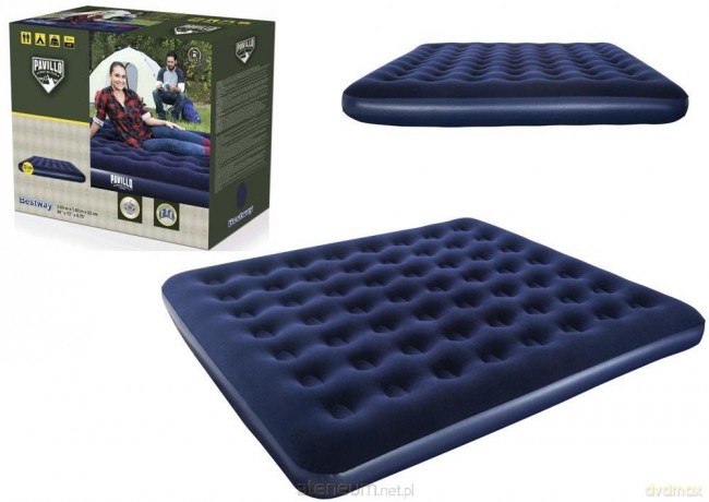 Materac dwuosobowy 203x183x22 cm [SPORT]