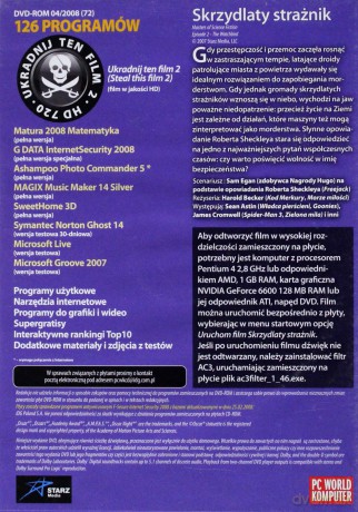Skrzydlaty straznik [DVD]