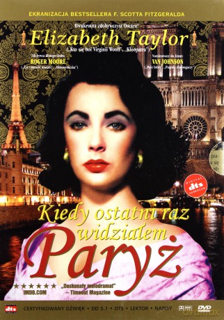 Kiedy ostatni raz widziałem Paryż [DVD]