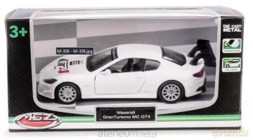 MSZ 1:43 Maserati GranTurismo MC GT4/67355/white