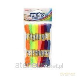 Mulina neonowa 8m 8 szt