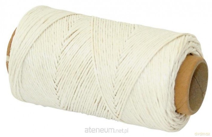 Nici lniane wzmocnione 100g 220m białe