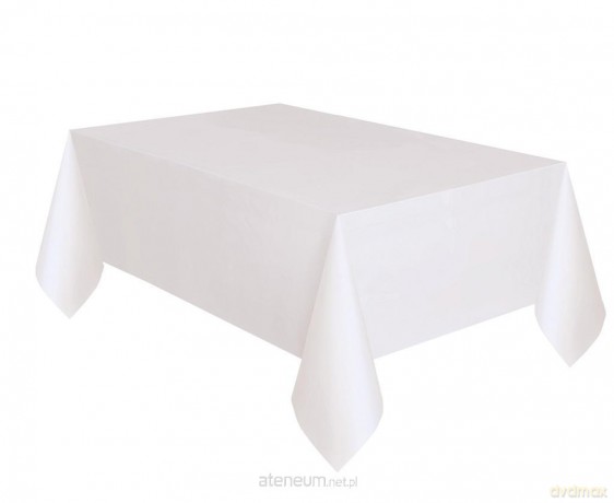 Obrus biały 137 x 274 cm