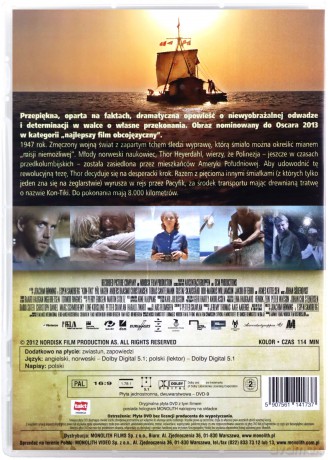 Wyprawa Kon-Tiki [DVD]