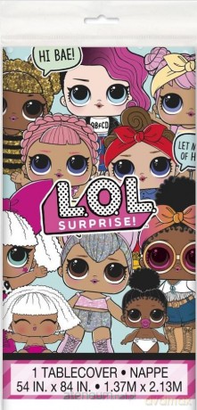 Obrus plastikowy LOL Surprise 137x213 cm
