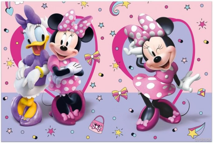 Obrus plastikowy Minnie Junior 120x180 cm
