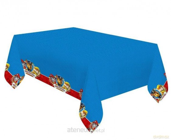 Obrus plastikowy Psi Patrol Let's Roll 120x180 cm