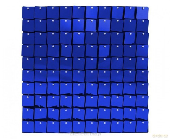Panel dekoracyjny niebieski czarne tło 30x30 cm