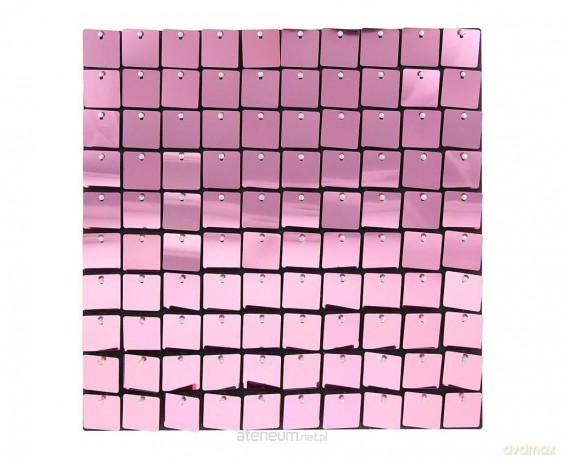 Panel dekoracyjny różowy 30x30 cm