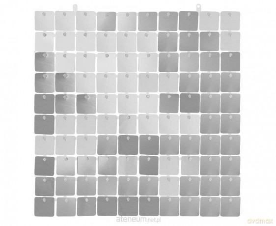 Panel dekoracyjny srebrny 30x30 cm