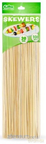 Patyki szaszłykowe 300x3mm 100 szt